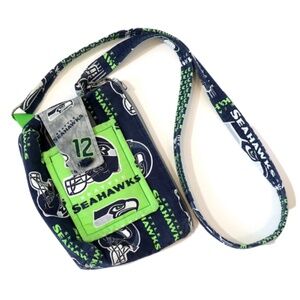 Crossbody Seattle Seahawks fan handbag